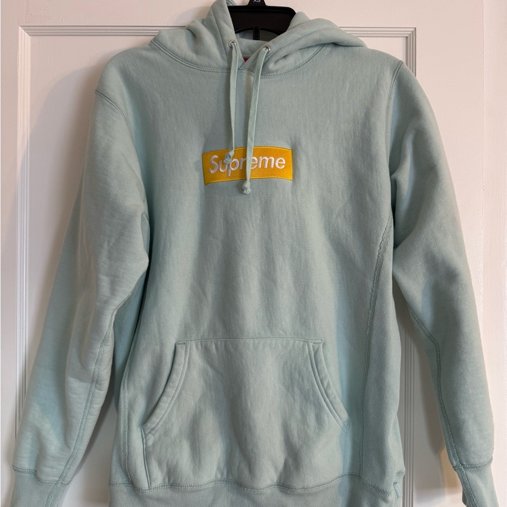 Supreme Ice Blue Hoodie